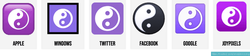 ☯️ Emoji de yin yang
