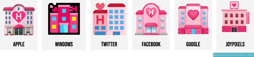 🏩 Emoji de hotel del amor