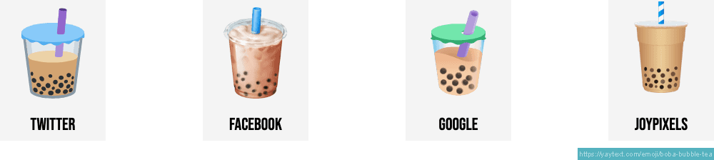 🧋 Bubble tea emoji (aka Boba)