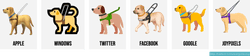 🦮 Emoji cane guida