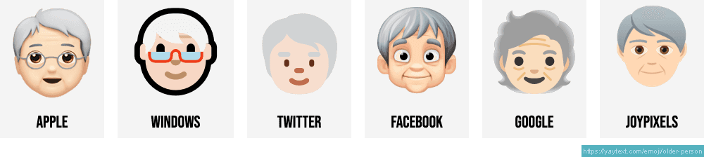 🧓 Persona Mayor Emoji