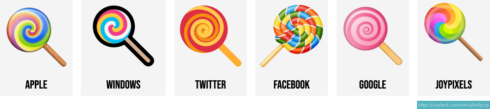 🍭 - Lollipop or Lollypop Emoji 📖 Emoji Meaning ✂ Copy & 📋 Paste (◕‿◕)  SYMBL