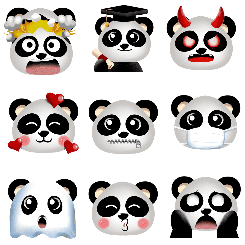 Let\'s celebrate World Panda Day with emojis!