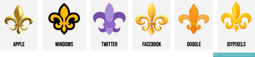 ⚜️ Emoji fleur de lys