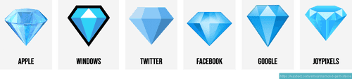 💎 Gem stone / diamond emoji