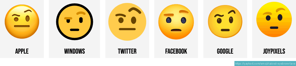 skeptical emoji