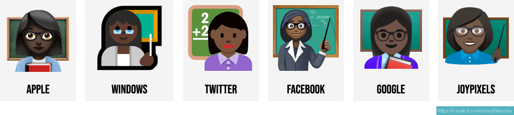 Teacher Emojis teacher-emojis