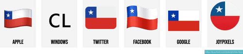 🇨🇱 Bandera de Chile emoji