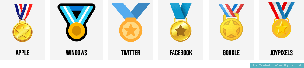 🏅 Médaille Sportive Emoji