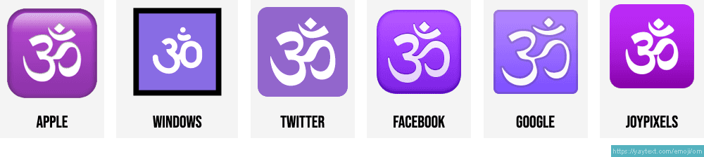 🕉️ Om (sacred sound) emoji