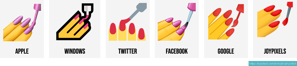 13 Goth Emojis For Everyday Situations | Black nail polish, Emoji, Icon  emoji