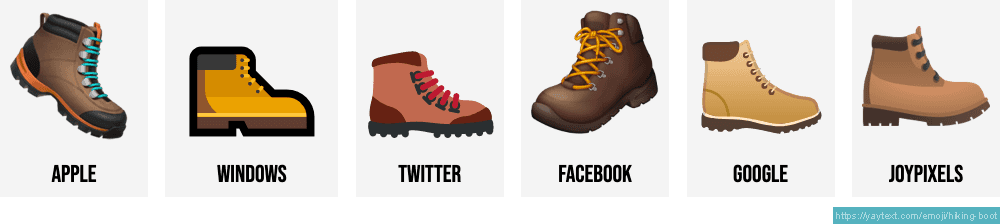 🥾 Hiking boot emoji