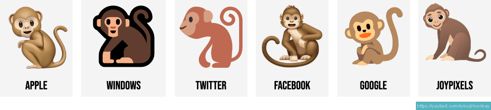 monkey emoticon facebook