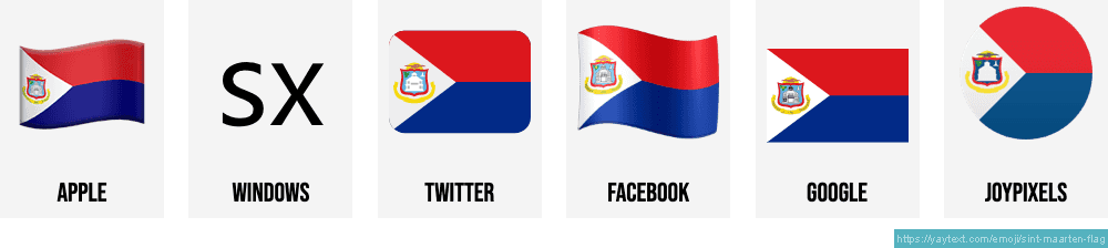 Download Flag of Sint Maarten emoji