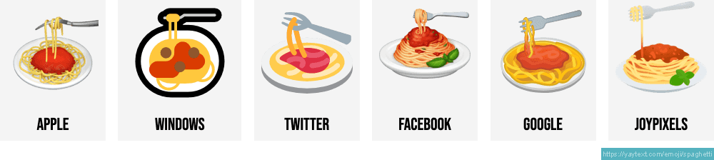🍝 Spaghetti emoji