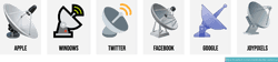 π‘ Satellite antenna emoji