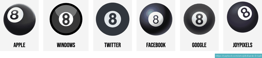 What Does the 8-ball Emoji Mean on Facebook?