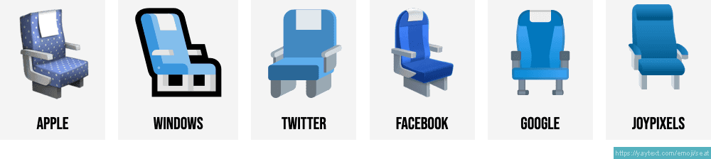 chair emoji meaning slang