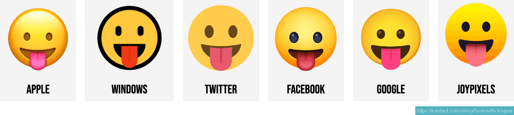 Text tongue out emoji Emojis Guys