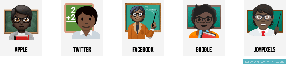 Teacher Emojis teacher-emojis