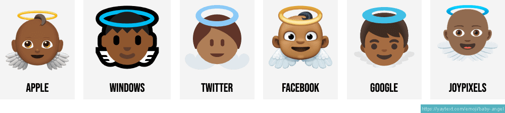 What is halo emoji meaning?