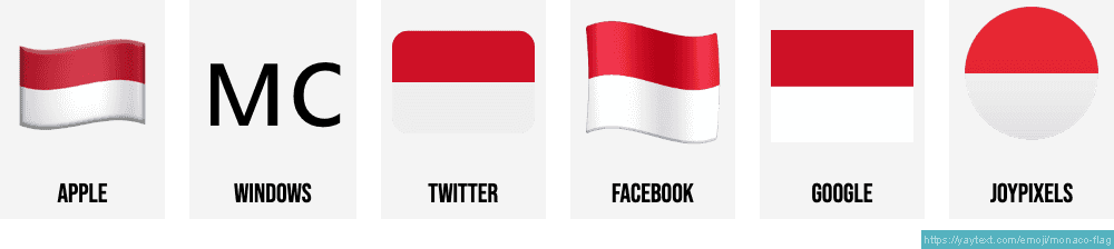 🇲🇨 Flag of Monaco emoji