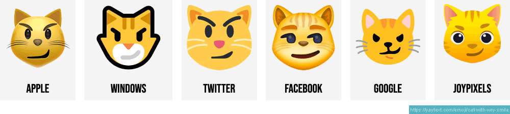 cat emoticon facebook