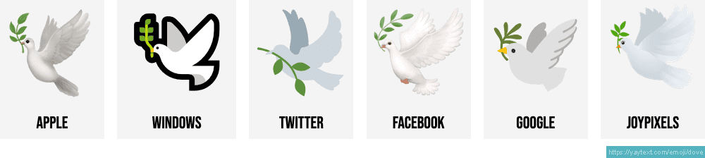  Dove W Olive Branch Emoji