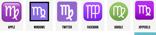 ♍ emoji del zodiaco de Virgo