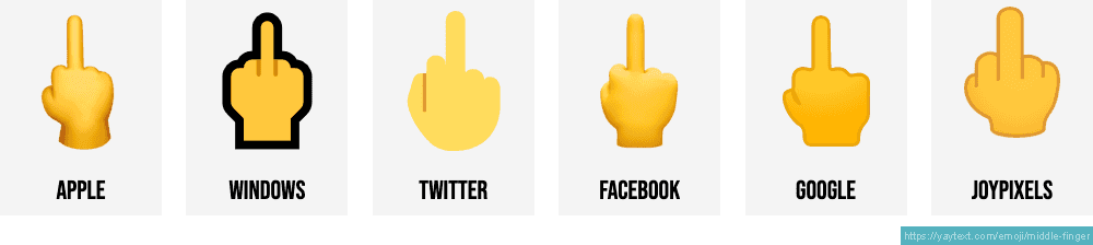 emoticons facebook middle finger