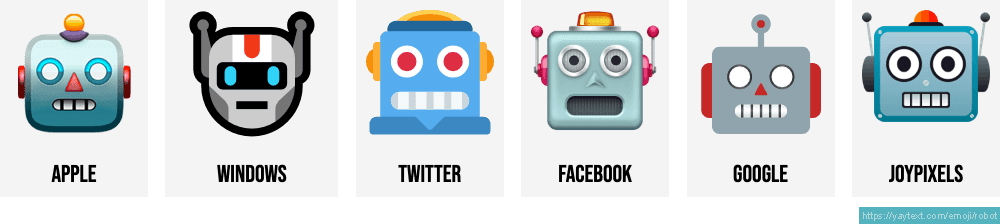 🤖 Robot emoji