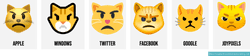 ๐พ Emoji gatto imbronciato